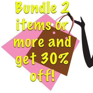 Save 30% when you bundle 2 or more items!